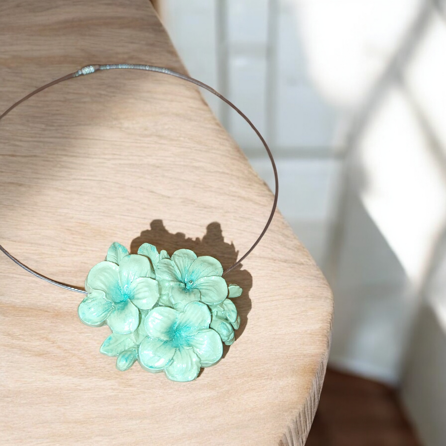 Set Colier și Cercei din Lut Polimeric Handmade