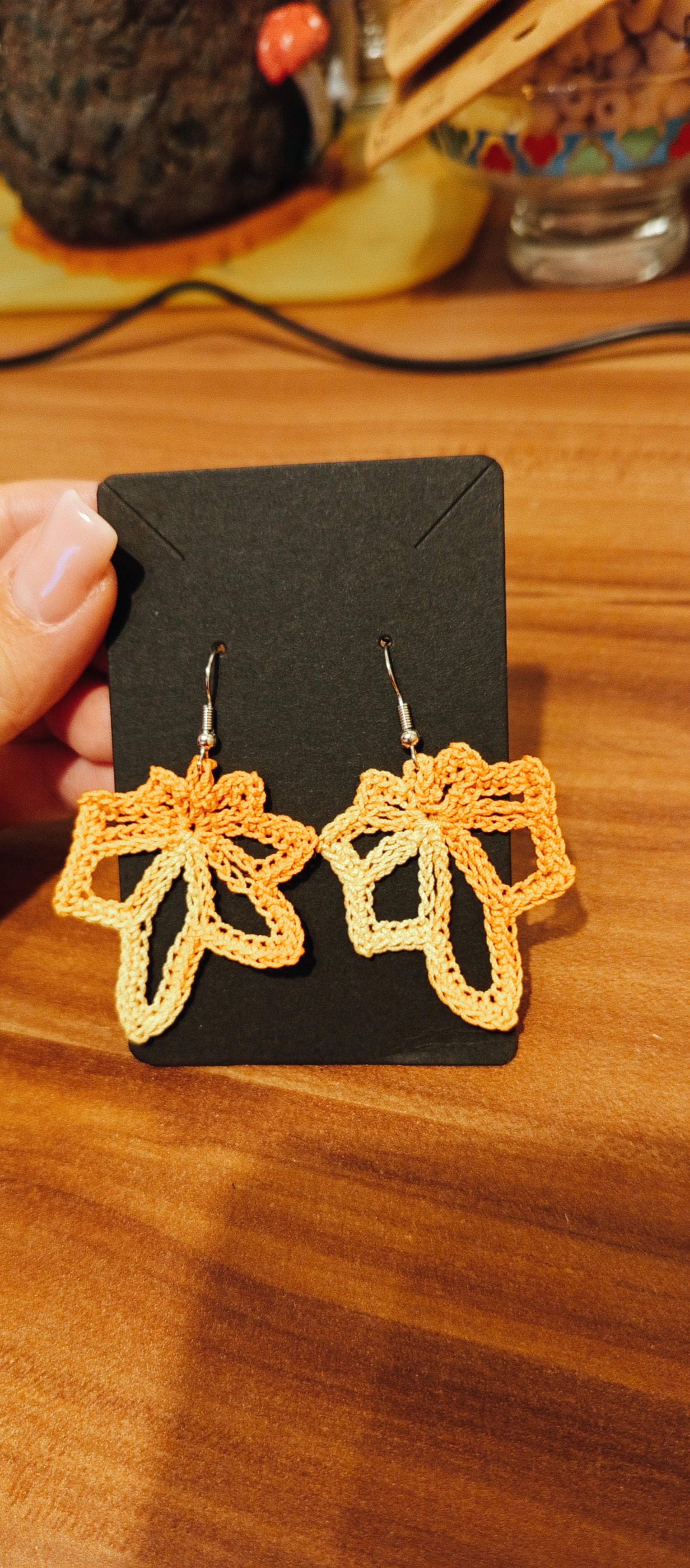 Cercei Croșetați Handmade - Bijuterii Artizanale Elly Roose