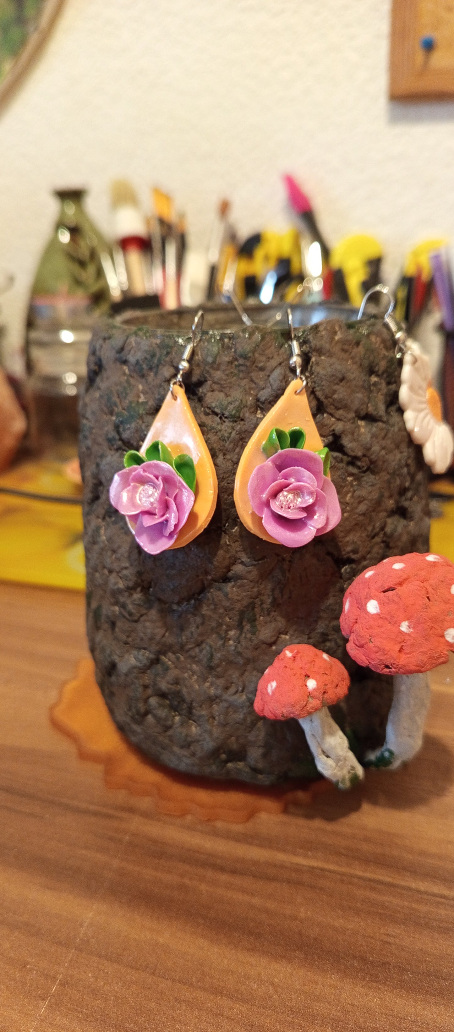 Cercei din Lut Polimeric Unici - Accesorii Artizanale Elly Roose