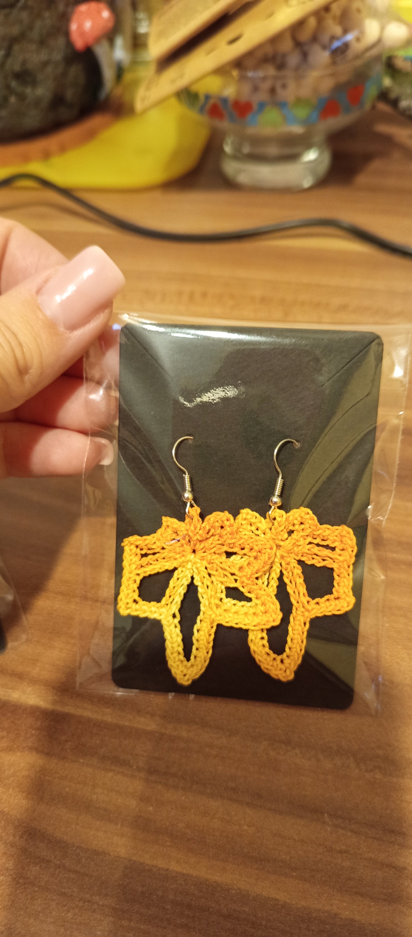 Cercei Croșetați Handmade - Bijuterii Artizanale Elly Roose