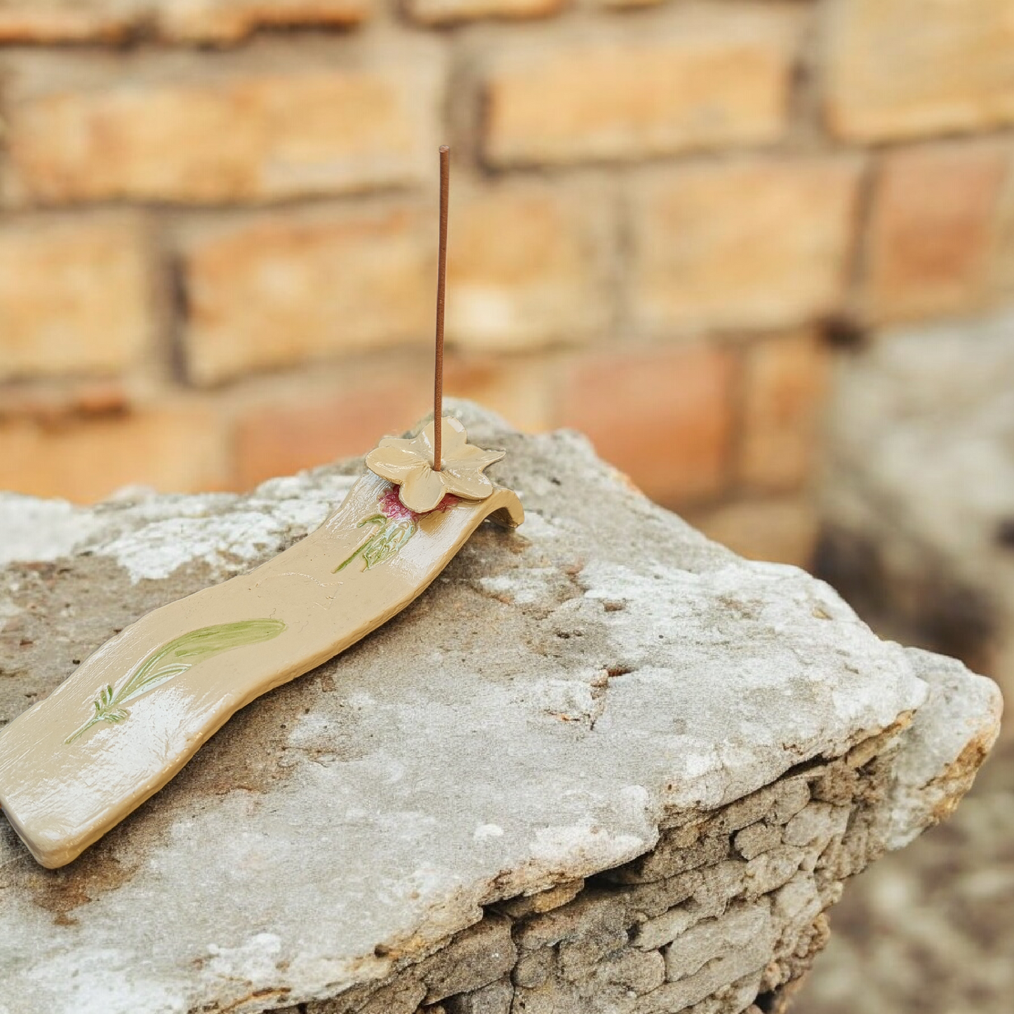 Suport Artizanal pentru Bețișoare Parfumate - Lut Polimeric Handmade