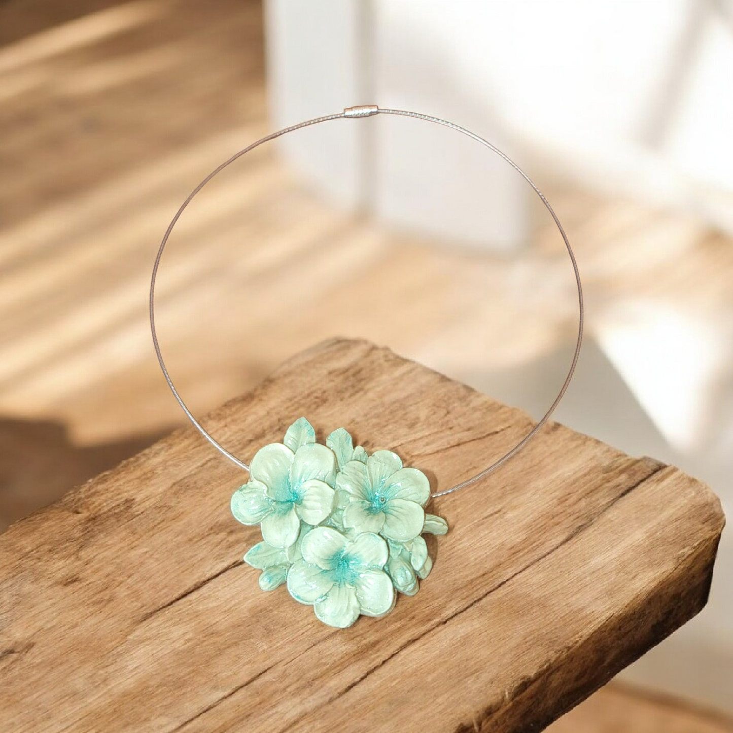 Set Colier și Cercei din Lut Polimeric Handmade