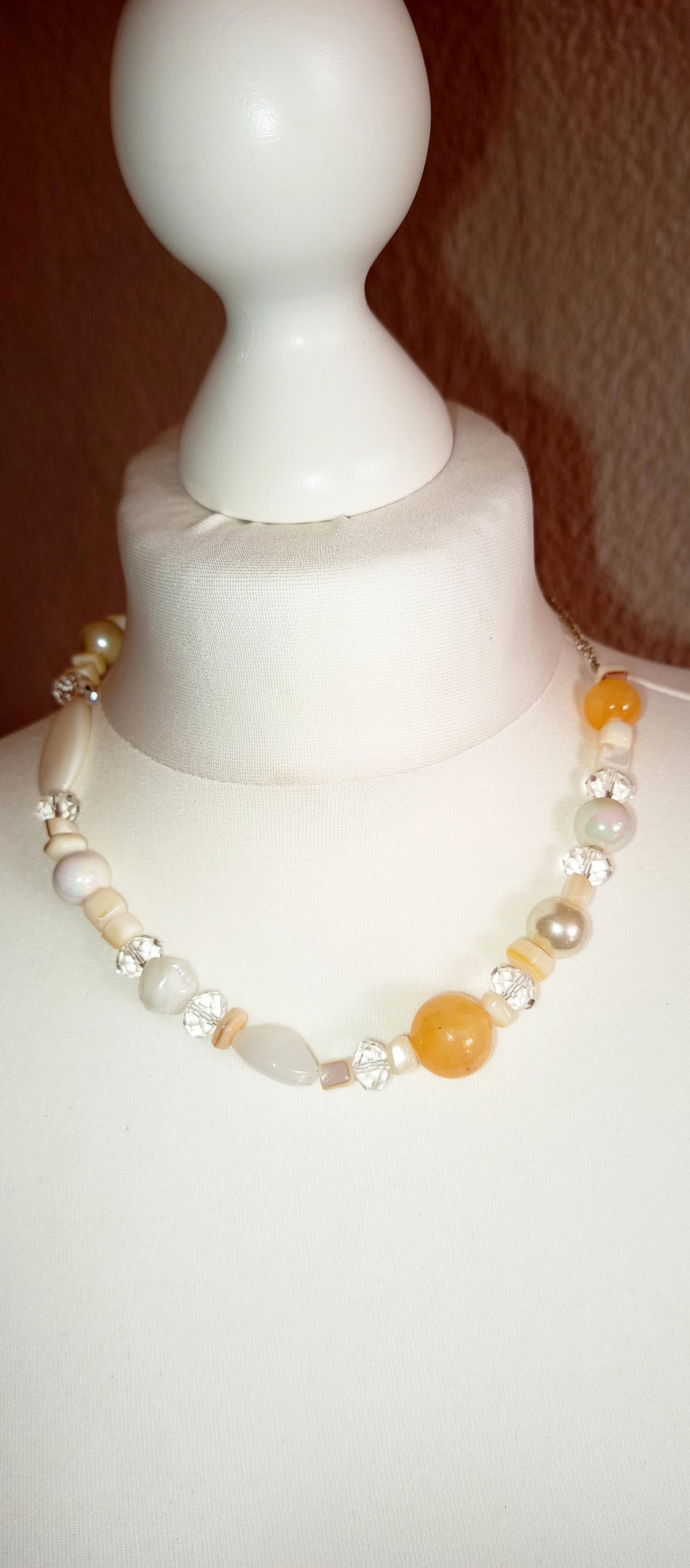 Glass necklace