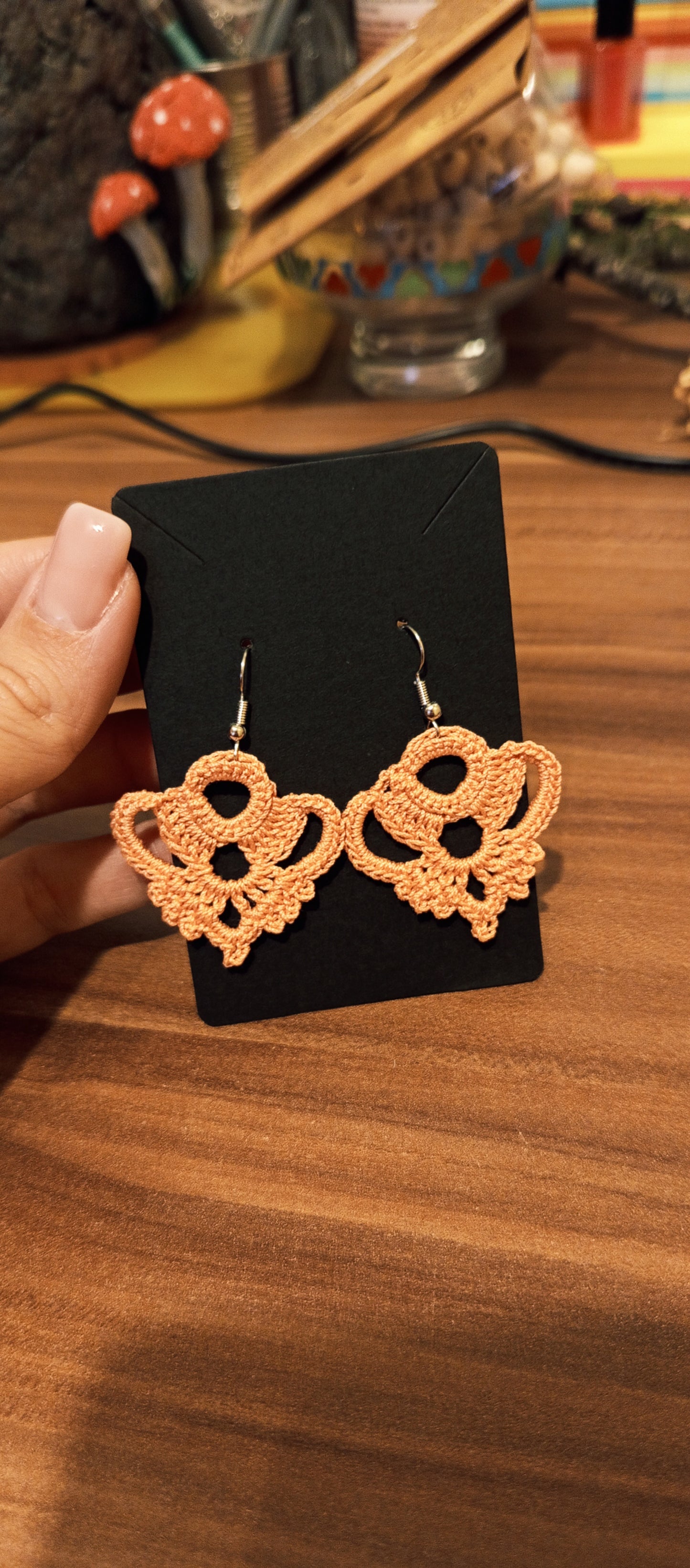 Cercei Croșetați Eleganti - Accesorii Handmade Elly Roose