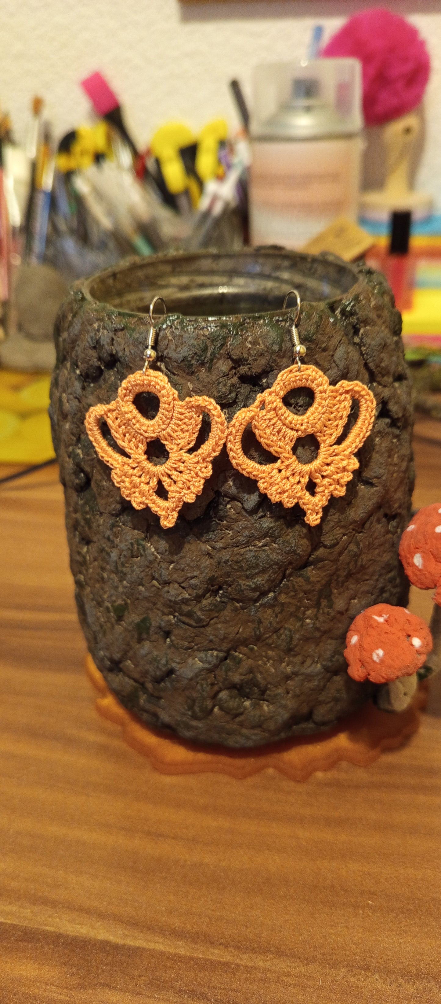 Cercei Croșetați Eleganti - Accesorii Handmade Elly Roose