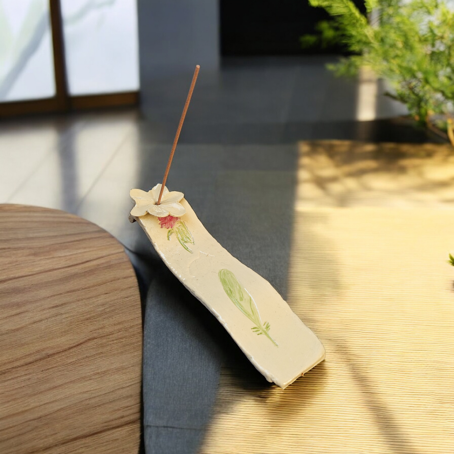 Suport Artizanal pentru Bețișoare Parfumate - Lut Polimeric Handmade