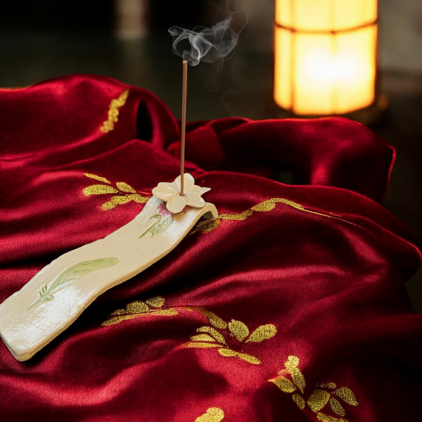 Suport Artizanal pentru Bețișoare Parfumate - Lut Polimeric Handmade