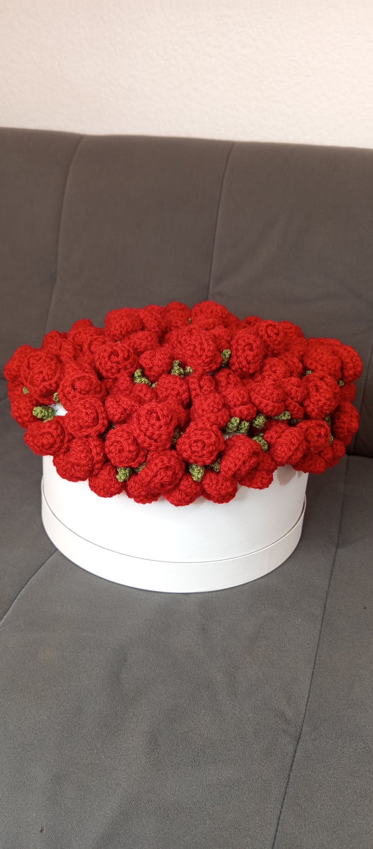 Patură (buchet de trandafiri🌹)crosetata manual.