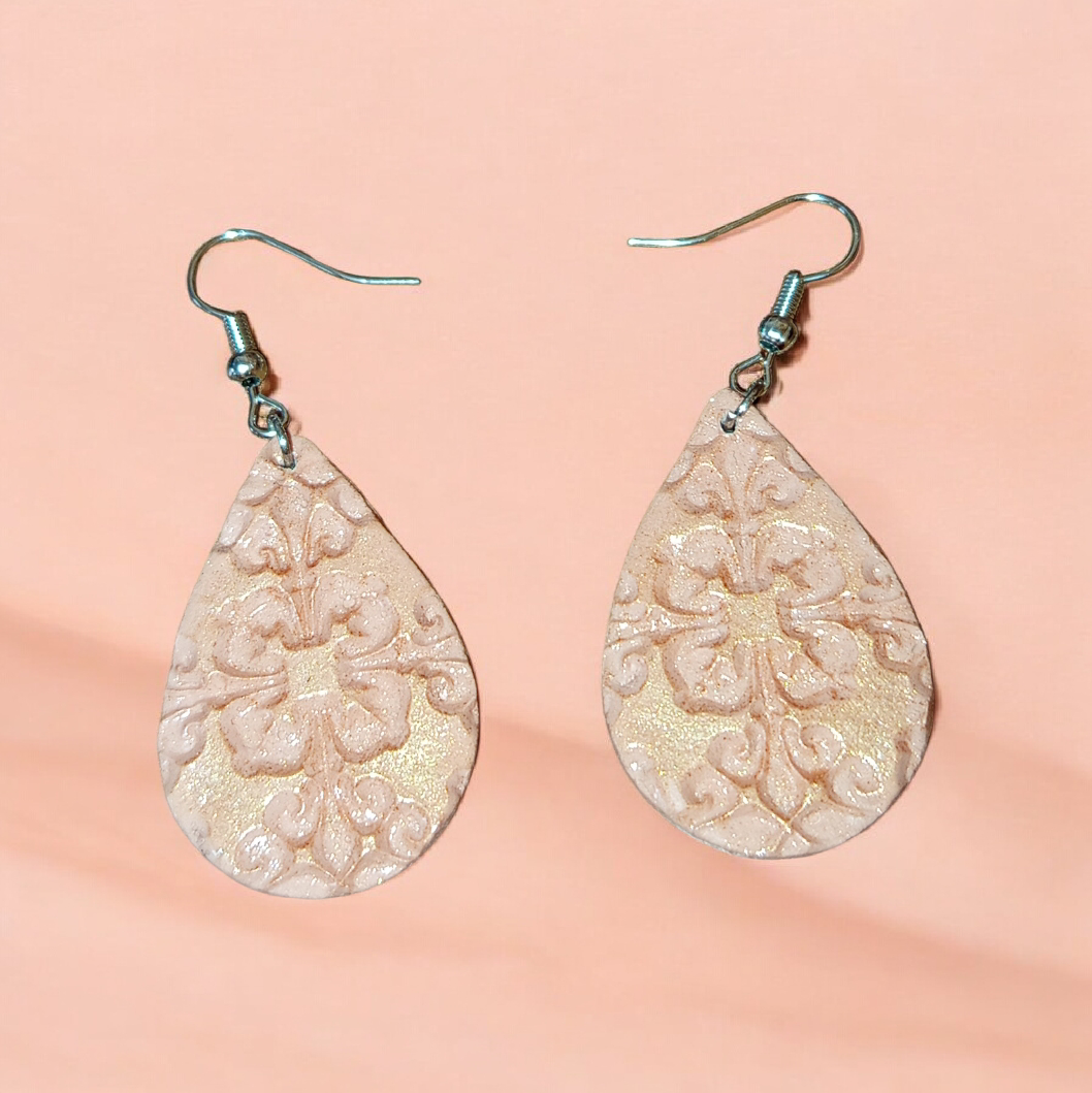 Cercei Unici din Lut Polimeric - Creații Artizanale