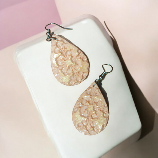 Cercei Unici din Lut Polimeric - Creații Artizanale