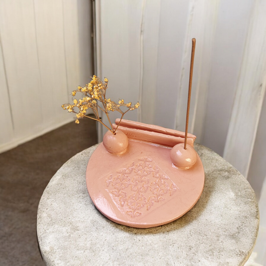 Suport Handmade pentru Bețișoare Parfumate - Lut Polimeric Artizanal