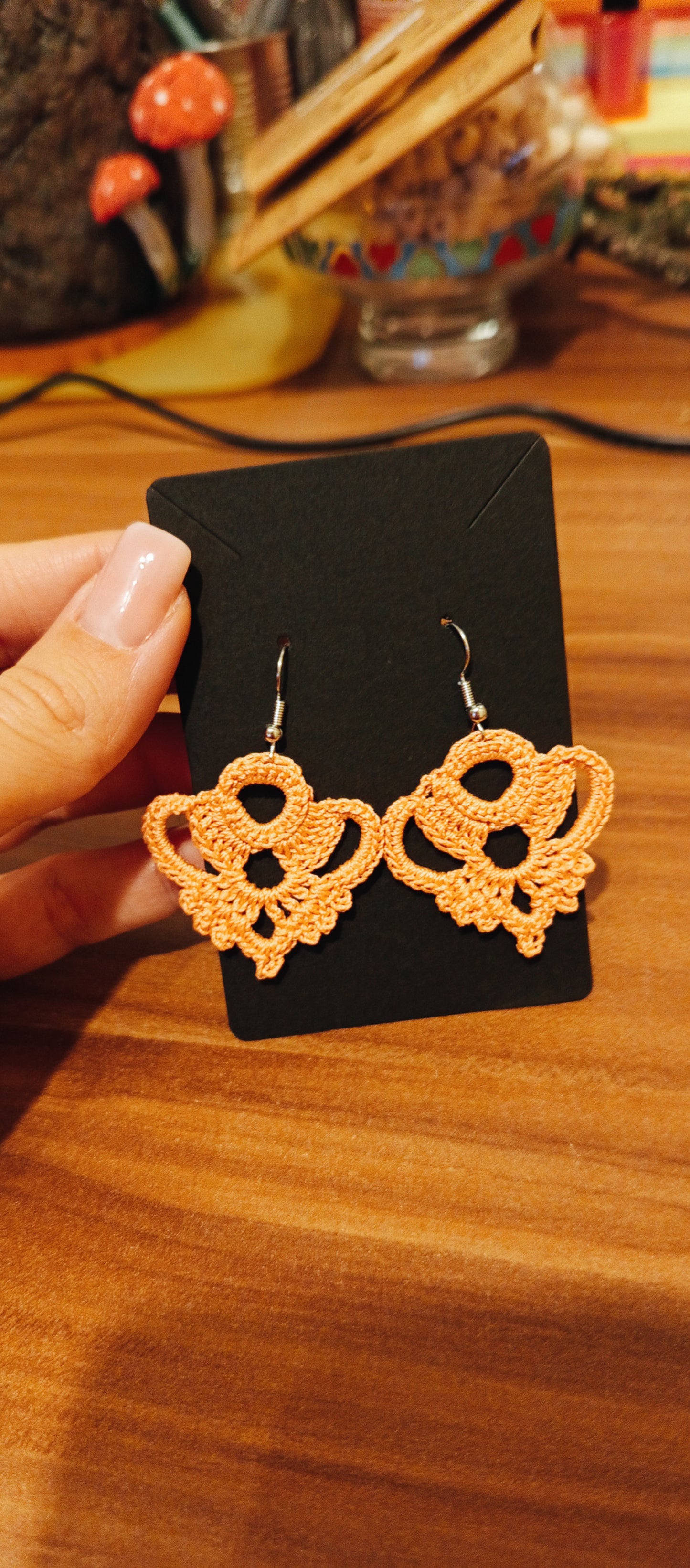 Cercei Croșetați Eleganti - Accesorii Handmade Elly Roose