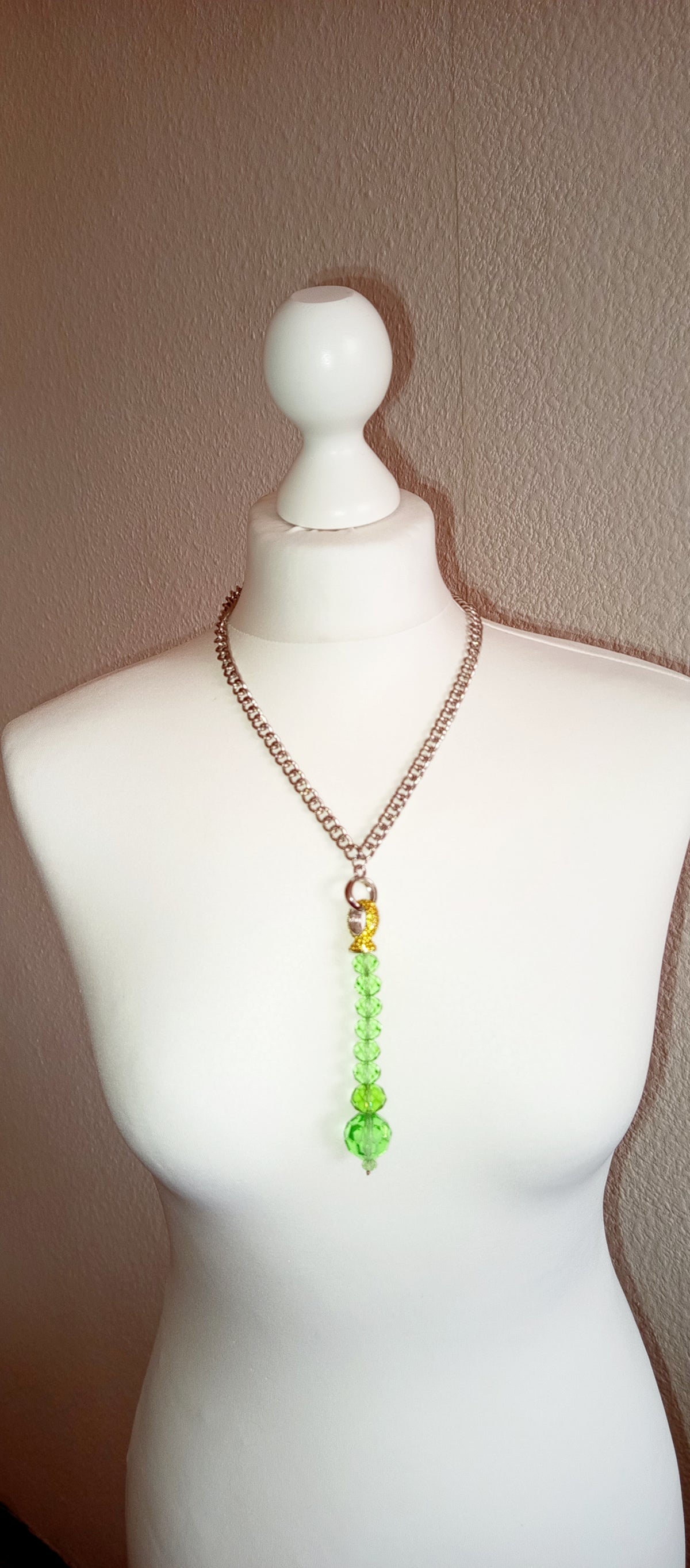 Glass necklace