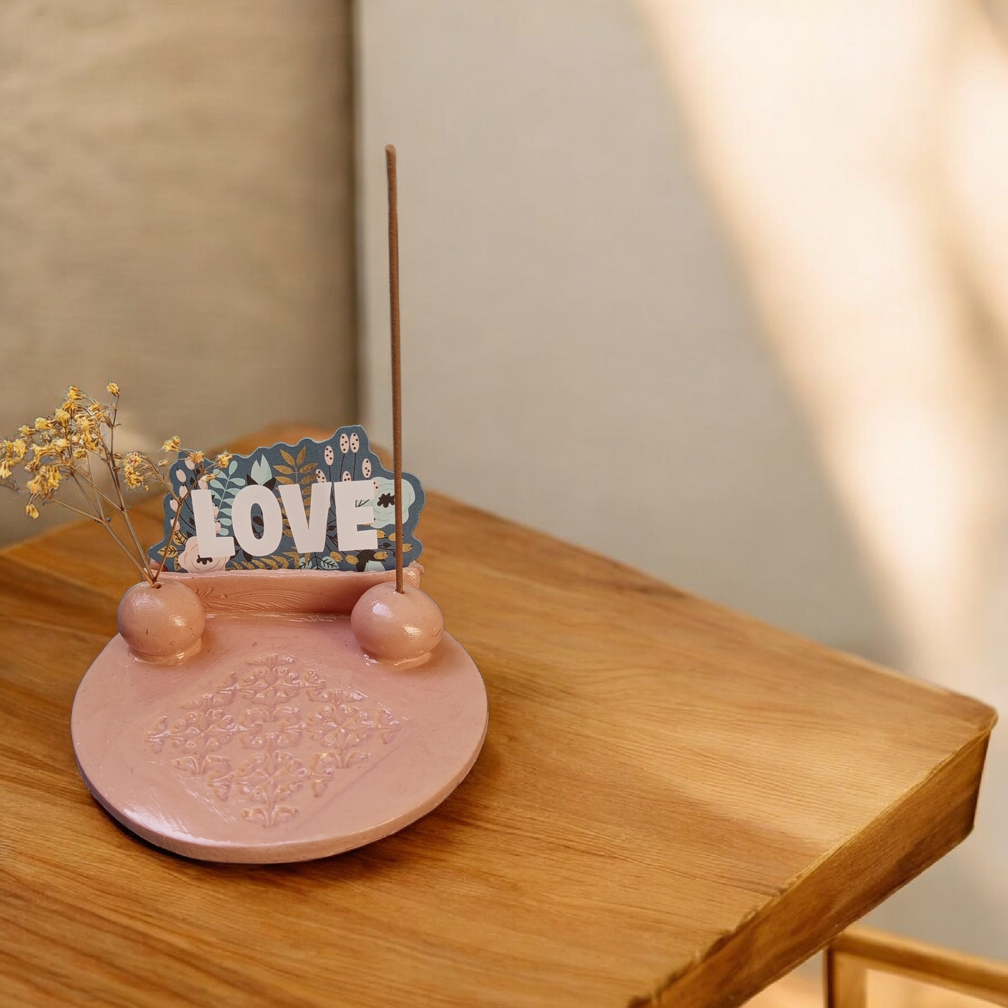 Suport Handmade pentru Bețișoare Parfumate - Lut Polimeric Artizanal